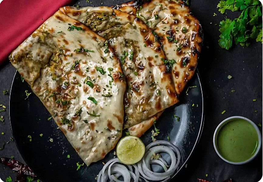 Stuffed Paneer Kulcha