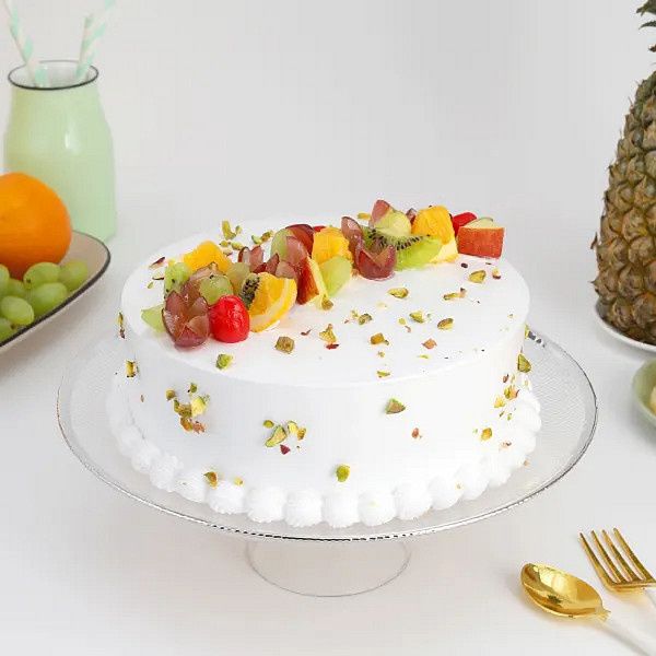 Mixed Fruit And Pineapple Cake