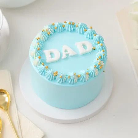 Vanilla Ecstasy Father's Day Cake