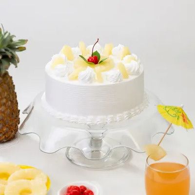 Sweet And Sour Pineapple Cake