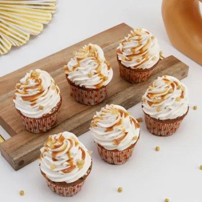 Butterscotch Creamy Cupcakes
