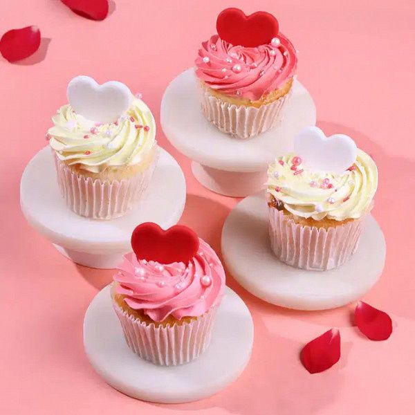 Hearty Cupcakes Set Of Four