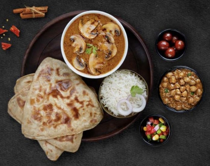 Mushroom Masala Meal