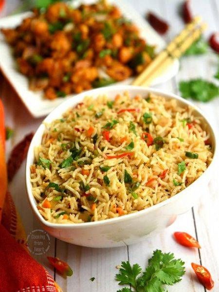 Chili Garlic Fried Rice