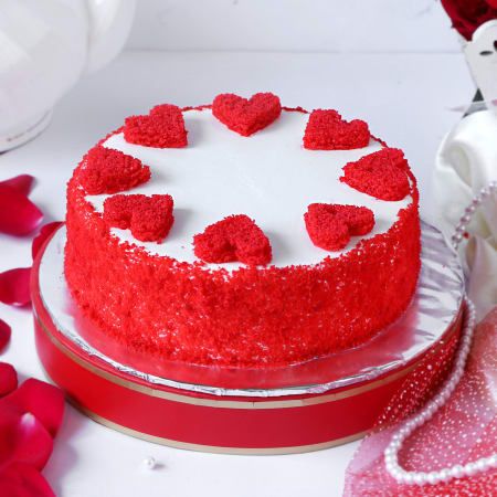 Heart Red Velvet Cake