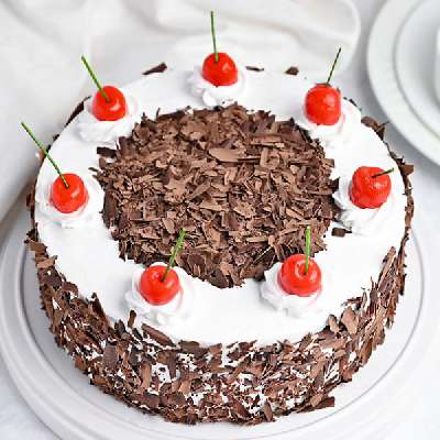 Black Forest Cake With Cherries