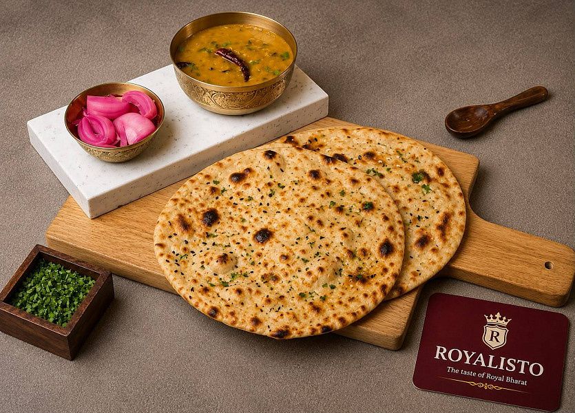 Dal Arhar Fry With Tandoori Roti
