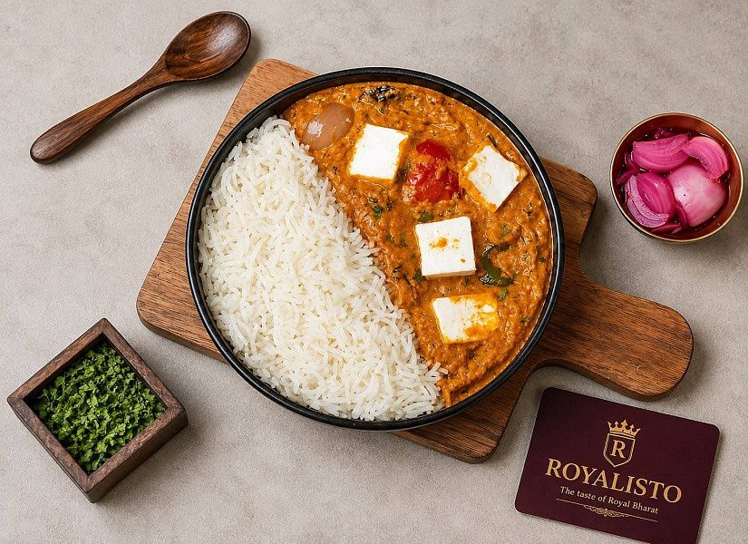 Kadhai Paneer With Rice