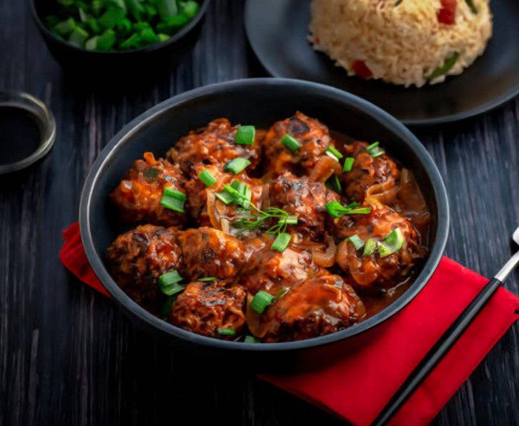 Veg Manchurian Dry