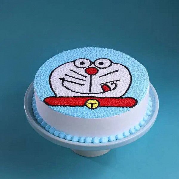 Doraemon Fun Vanilla Cake