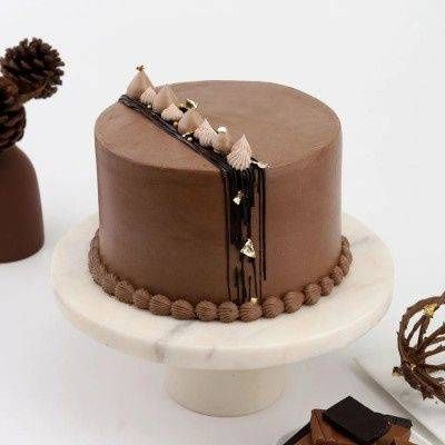Decadent Chocolate Truffle Cake