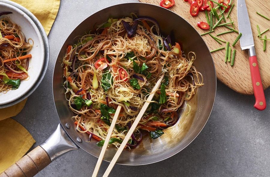 Veg Singapore Noodles