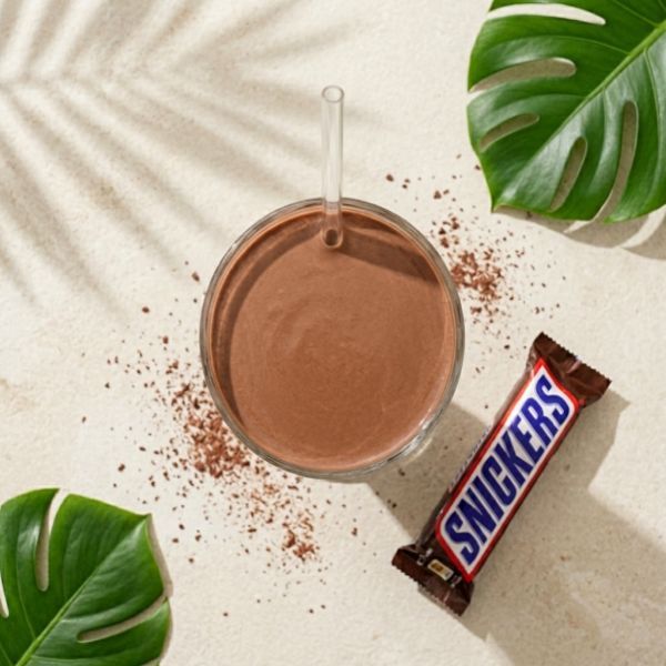 Crunchy Snikers Milk Shake