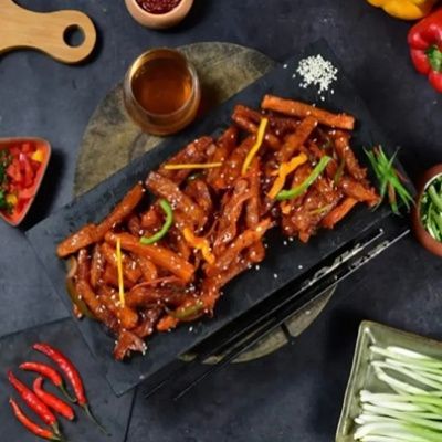 Honey Chilli Potato
