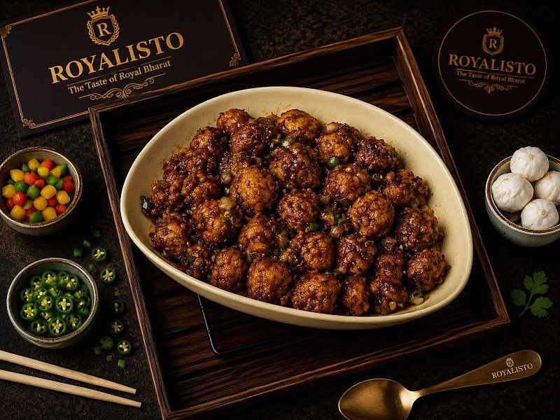 Mushroom Manchurian Dry