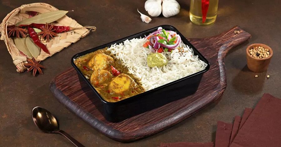 Aloo Palak Rice Box