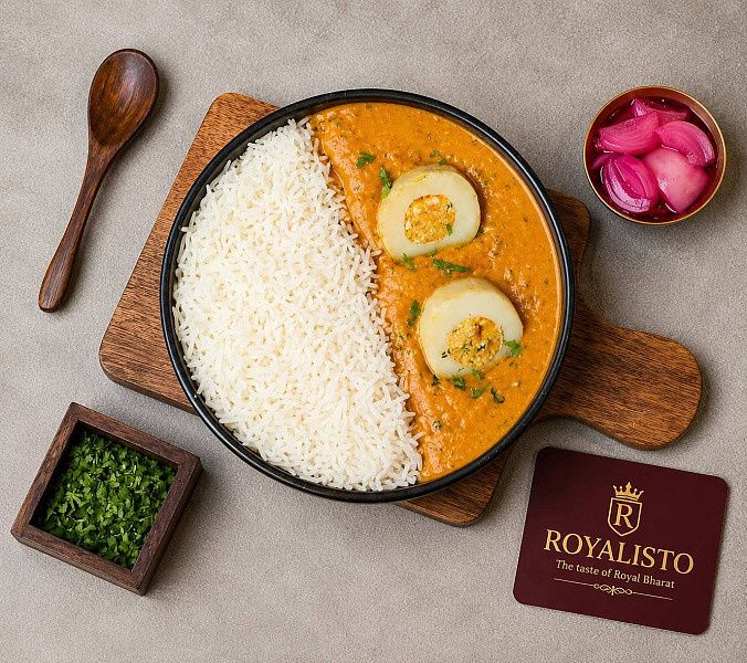 Dum Aloo Banarasi With Rice