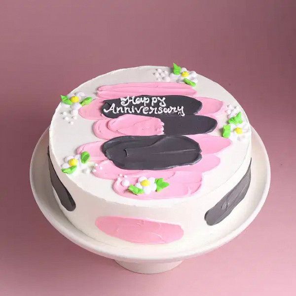 Happy Anniversary Pineapple Cake