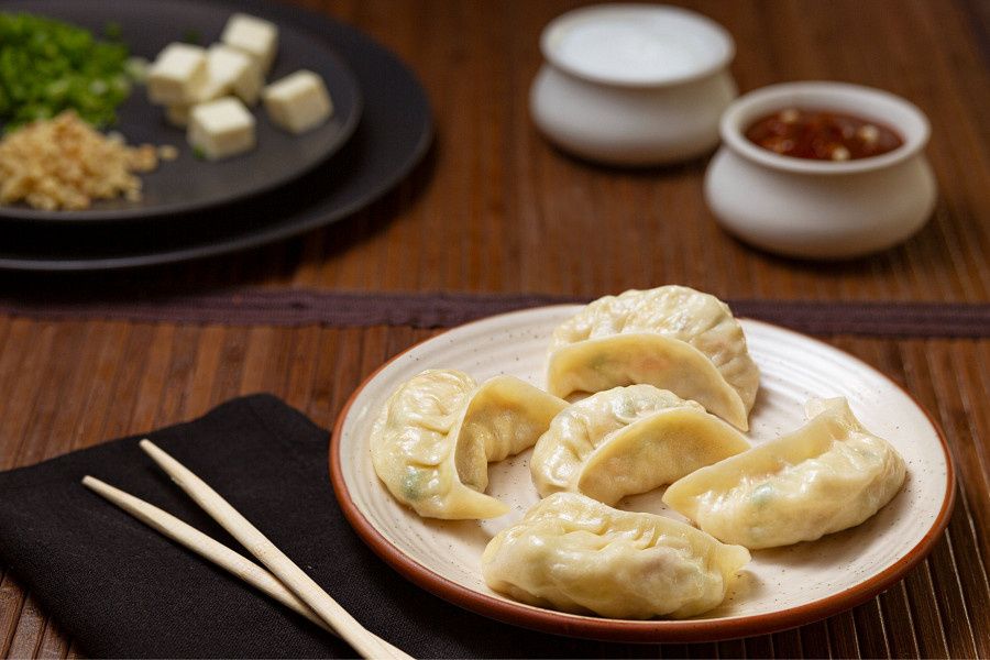 Paneer Schezwan Momos
