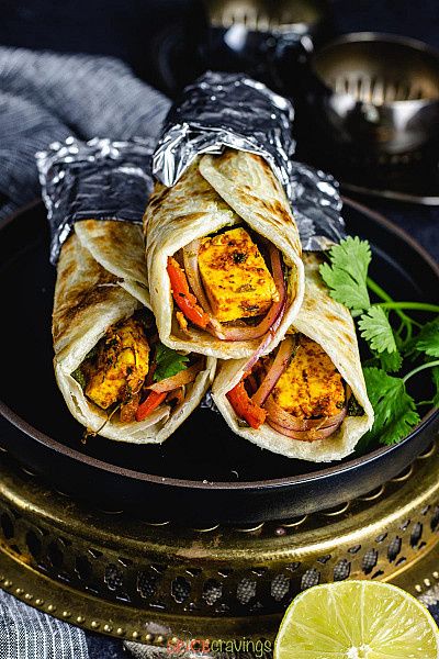 Veg Paneer Kathi Roll