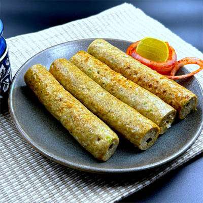 Chicken Malai-seekh Kebab - 6pcs(Cooked)