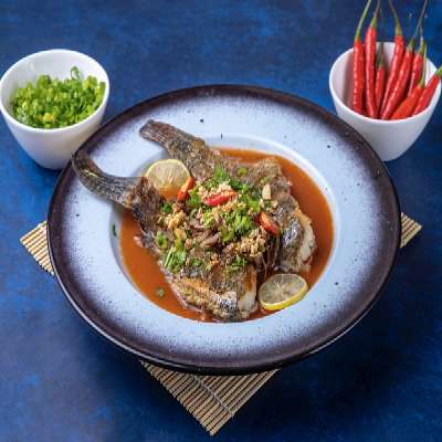 Crispy Whole Fish With Thai Herbs