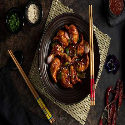 Honey Chilli Dumplings ( 5 Pcs)
