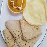 Malai Kofta + Plain Roti (4pc)