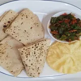 Bhindi Roti Combo