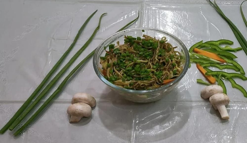 Mushroom Noodles