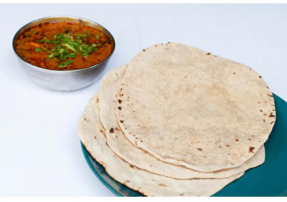 Plain Roti (4pc) + Dal Fry