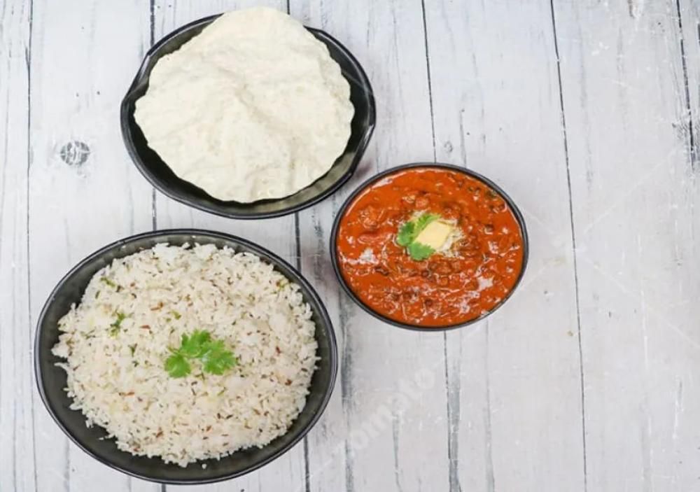Dal Makhni + Jeera Rice