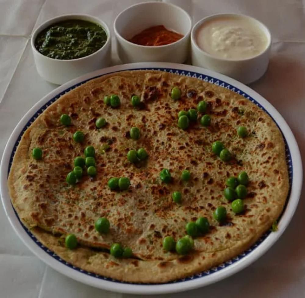 Matar Paratha