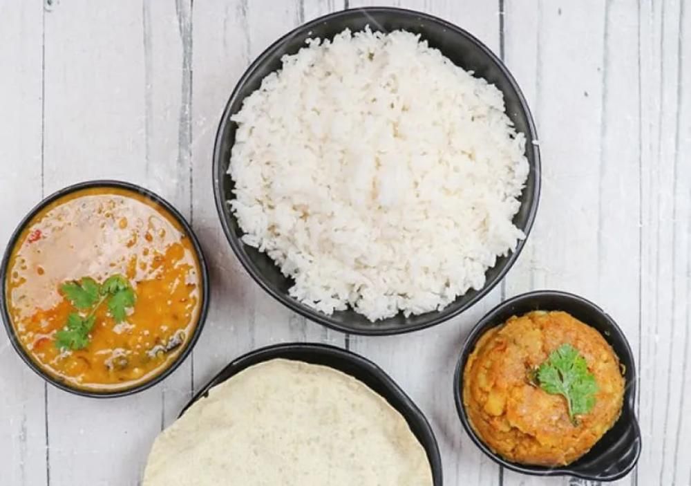 Dal Chawal Chokha