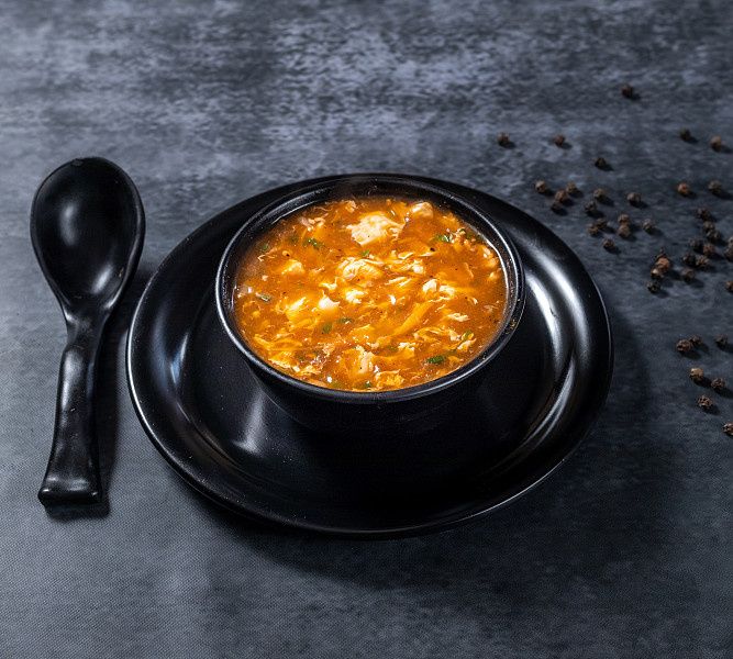 Hot And Sour Chicken Soup