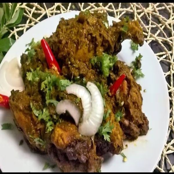 Gongura Chicken Dry