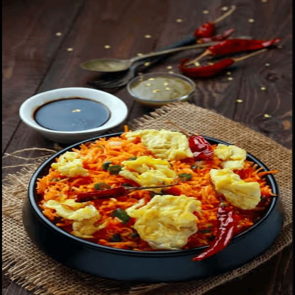 Schezwan Egg Fried Rice