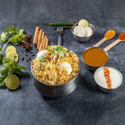 Egg Dum Biryani