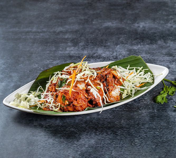 Andhra Chicken Ghee Roast