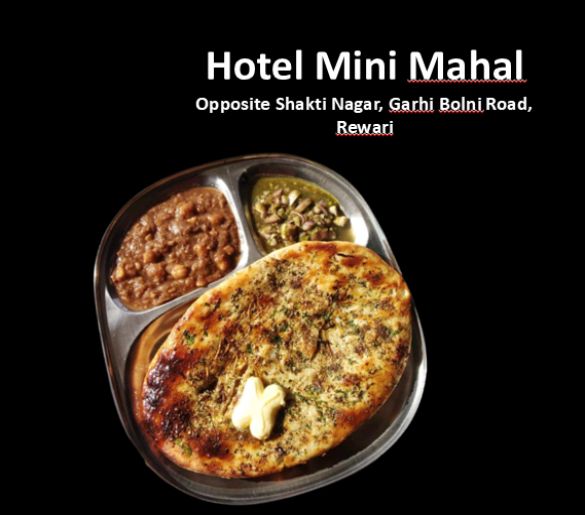 Stuffed Kulcha With Chole