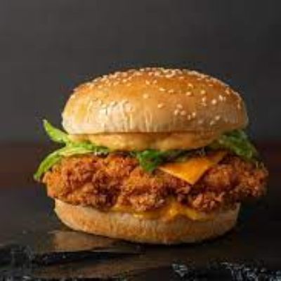 Crispy Chicken Burger(Spicy)