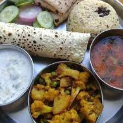 Rajma Chawal+Raita+Salad