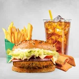 Spinach Corn Burger (Medium Meal)