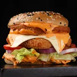 Paneer Bomber Burger (V)