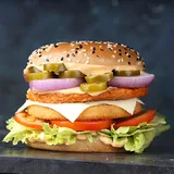 Moroccan Chicken Bomber Burger
