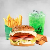 Turkish Zesty Chicken Burger (Large Meal)