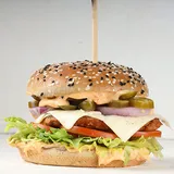 Moroccan Chicken Burger