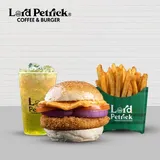 Bhuna Mediterranean Burger + Regular Fries + Regular Drink