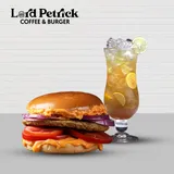 American Special Burger + Lemon Ice Tea (Regular)