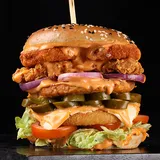 Chicken Royale Bomber Burger